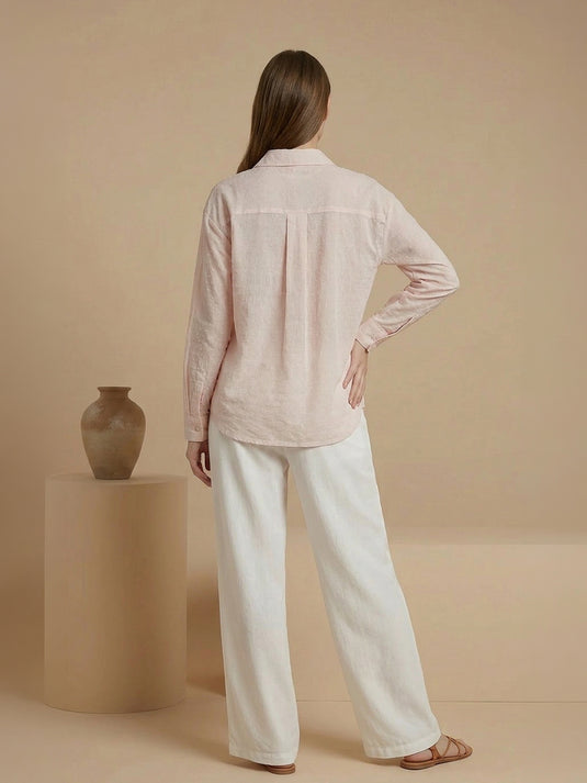Basic oversize cotton shirt