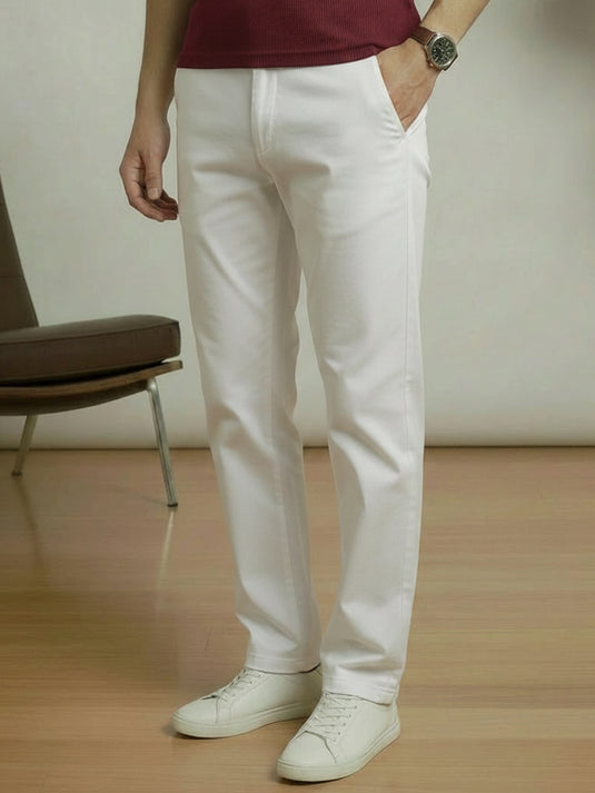 Casual Wear Chino Pant - White
