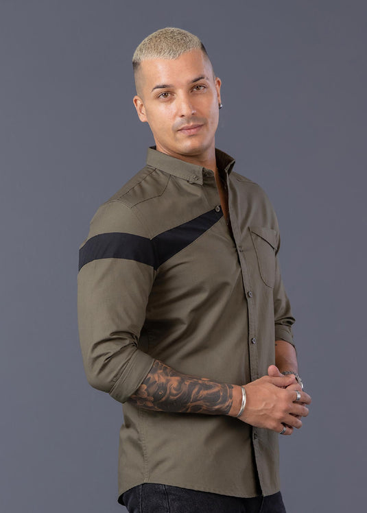 Casual Wear Detailed L/S Shirt