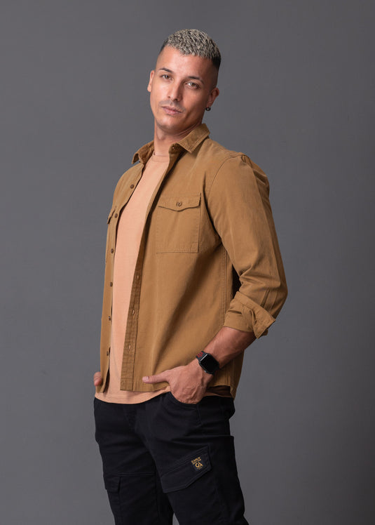 Casual Wear Double PKT Overshirt