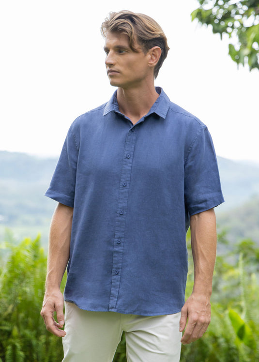 Casual Wear Linen Frank S/S Shirt
