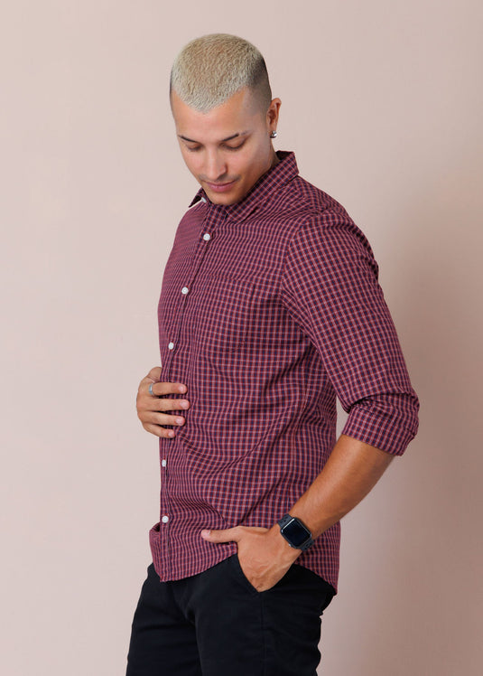 Casual Wear Check L/S Shirt