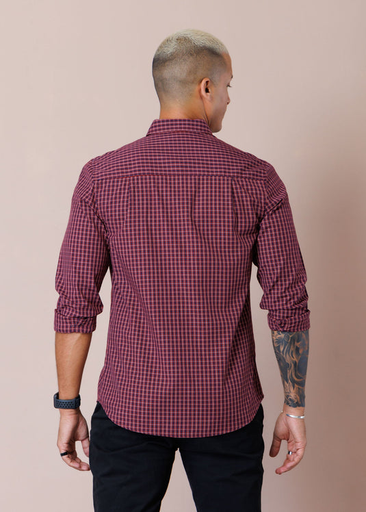 Casual Wear Check L/S Shirt