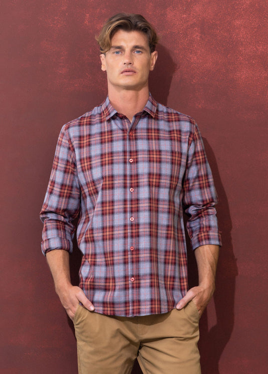 Casual Wear Check L/S Shirt
