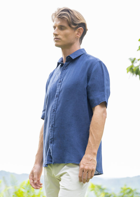 Casual Wear Linen Frank S/S Shirt