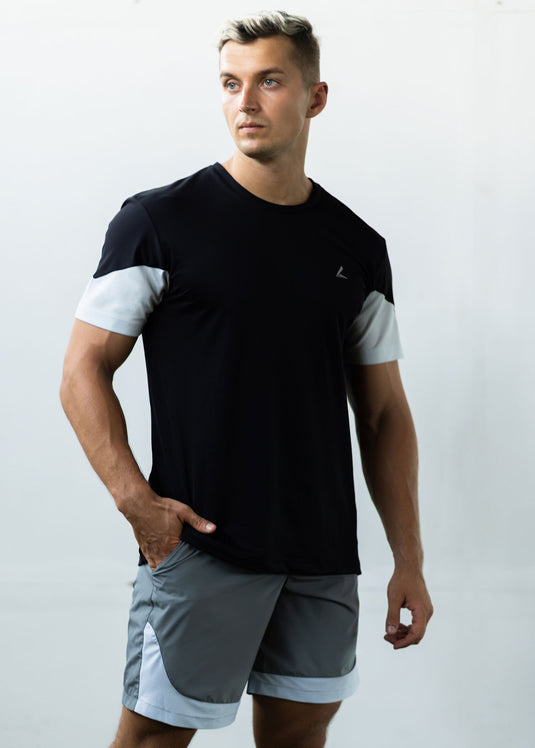 Sleeve contrast Active Wear T-shirt