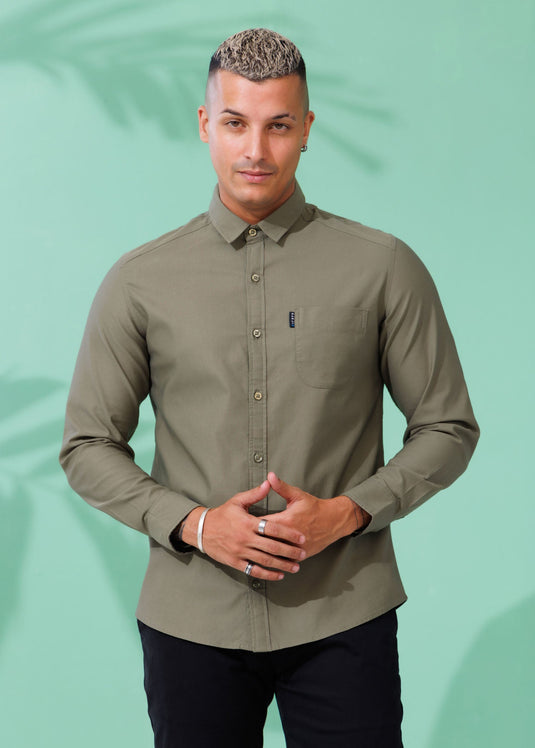 Casual Wear Detailed L/S Shirt