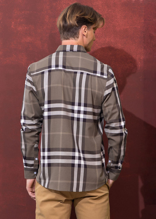 Casual Wear Check L/S Shirt