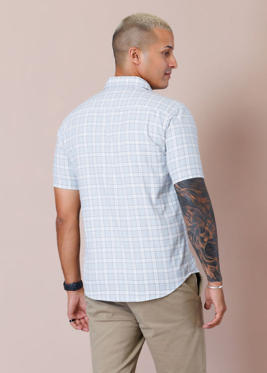 Casual Wear Check S/S Shirt