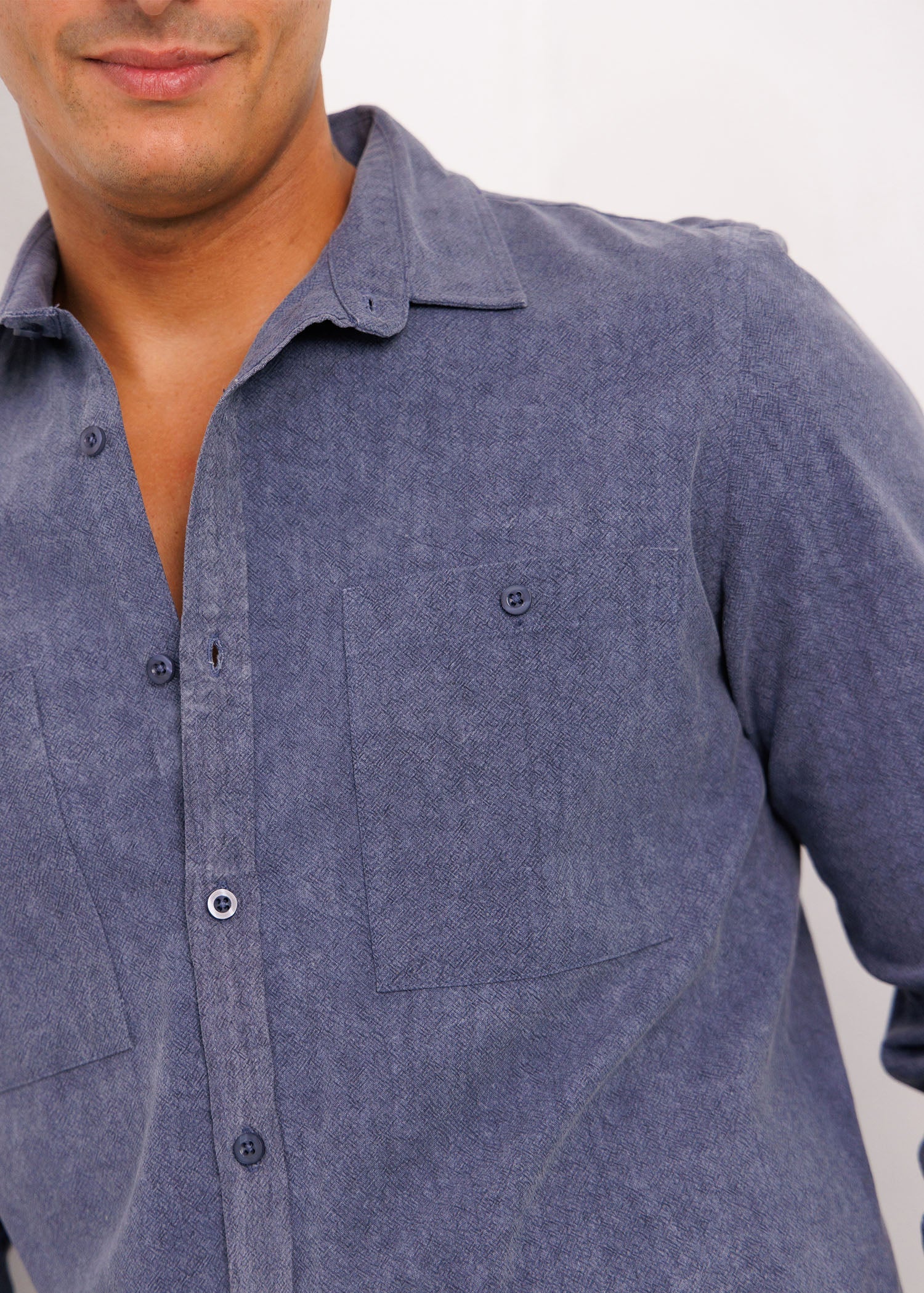Detailed Casual Wear L/S Shirt