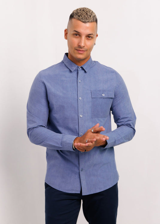 Casual Wear Detailed L/S Shirt