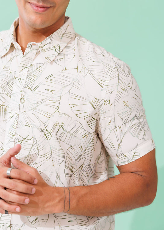 Casual Wear Printed S/S Shirt