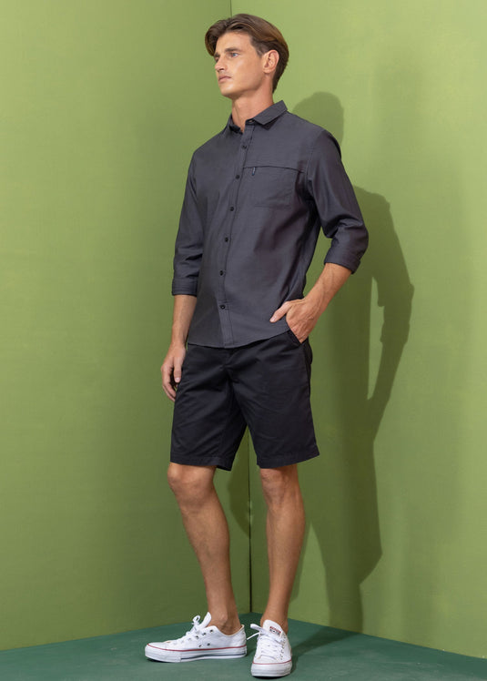 CASUAL WEAR FLAPPKT L/S SHIRT
