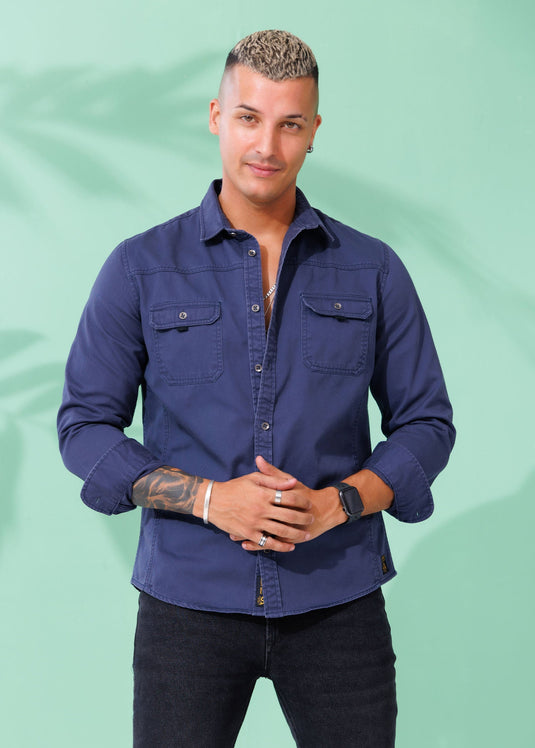 Casual Wear Detailed L/S Shirt
