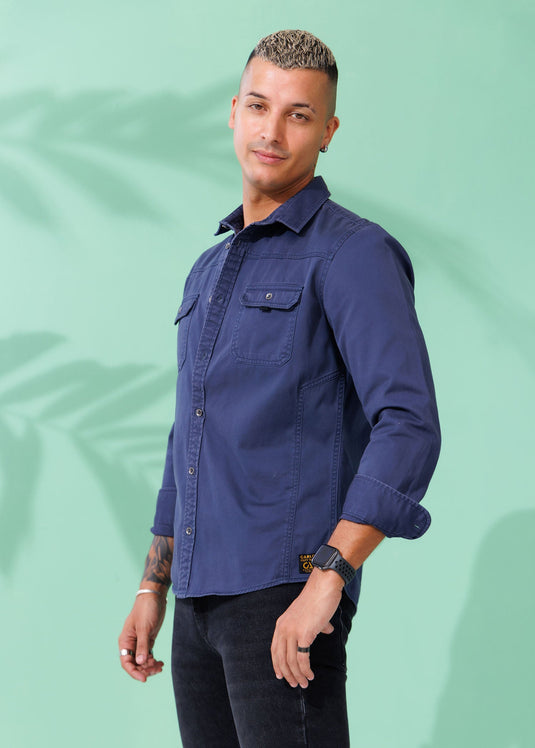 Casual Wear Detailed L/S Shirt