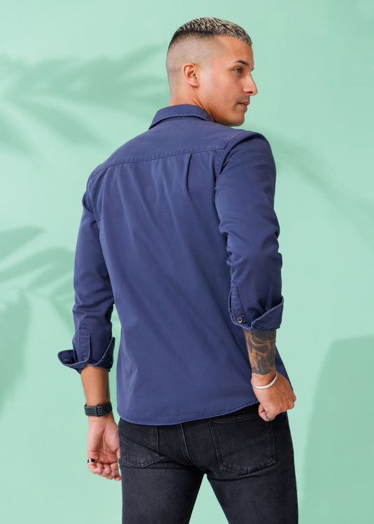 Casual Wear Detailed L/S Shirt