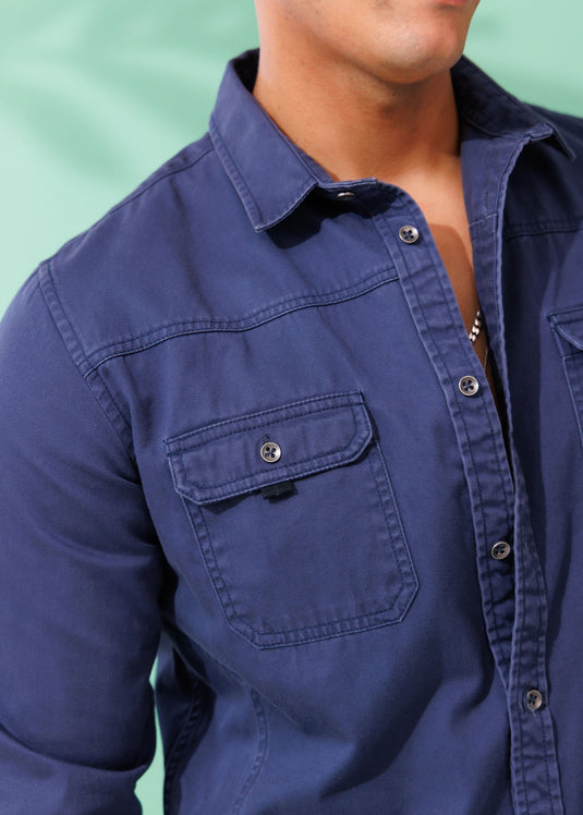 Casual Wear Detailed L/S Shirt