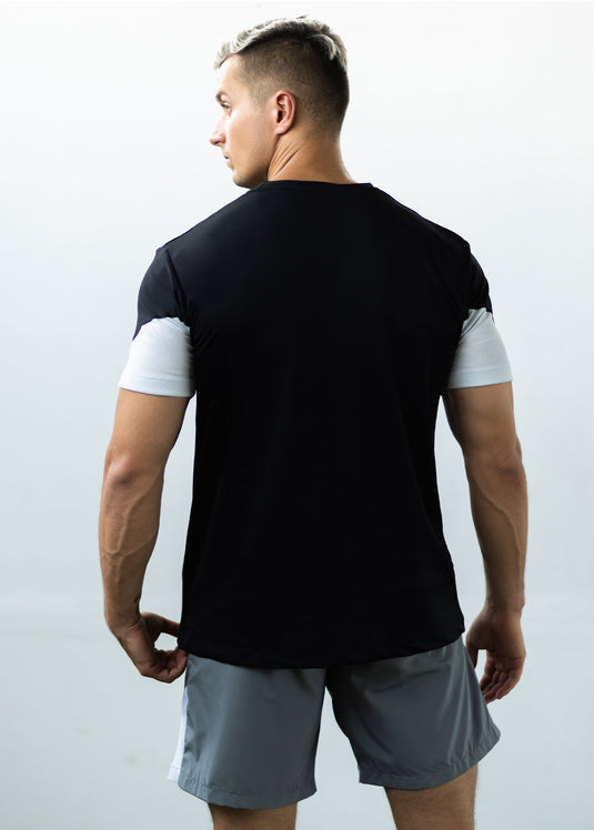 Sleeve contrast Active Wear T-shirt