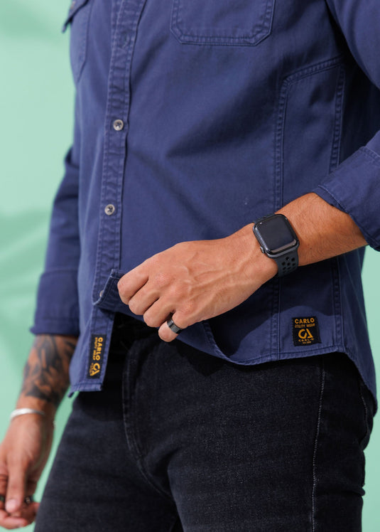 Casual Wear Detailed L/S Shirt