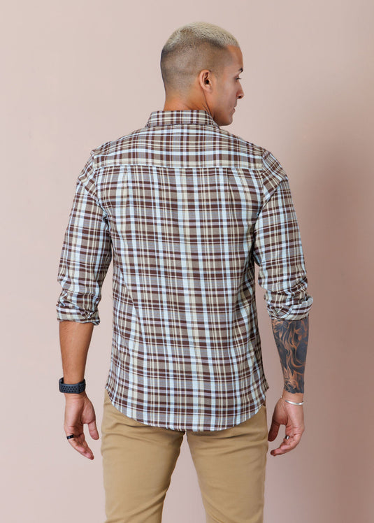 Casual Wear Check L/S Shirt