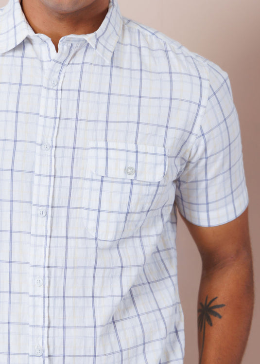 Casual Wear Check S/S Shirt