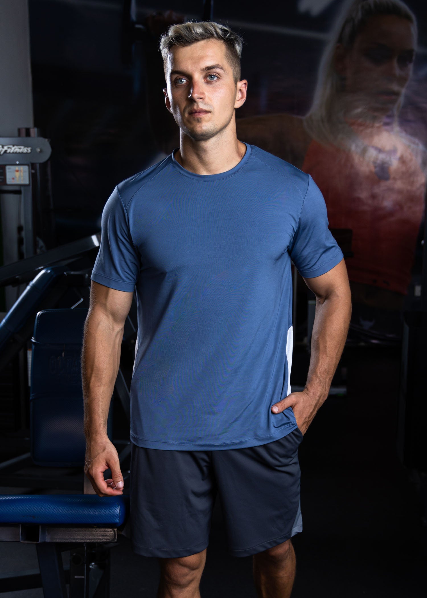 Active Wear T-shirt With  Side Detail