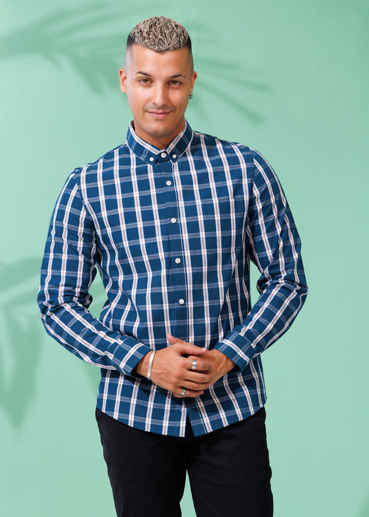 Casual Wear Check L/S Shirt