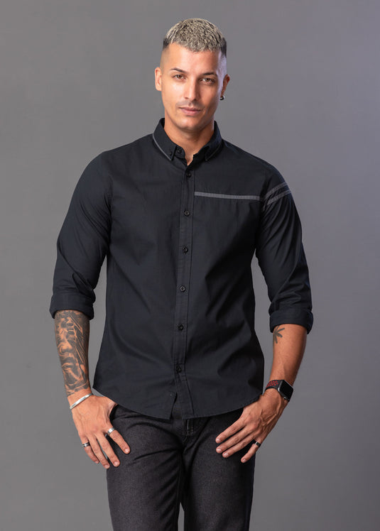 Casual Wear L/S Detailed shirt