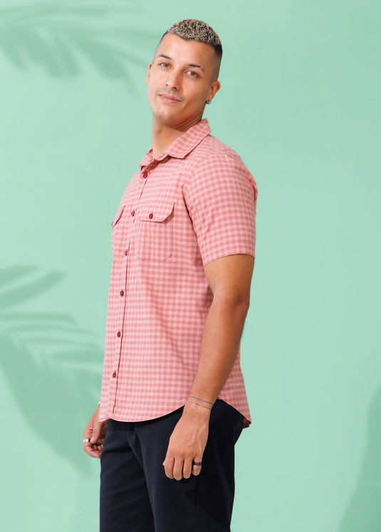 Casual Wear Check S/S Shirt