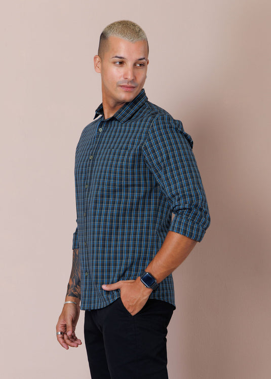 Casual Wear Check L/S Shirt