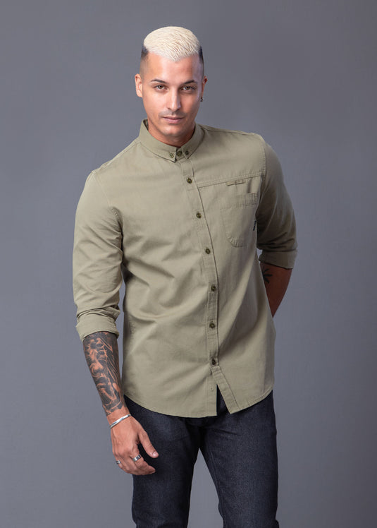 Casual Wear Detailed L/S Shirt