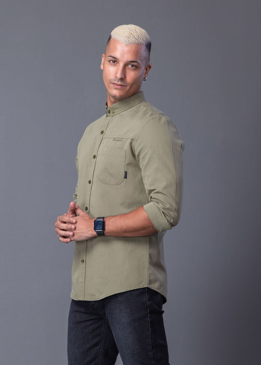 Casual Wear Detailed L/S Shirt