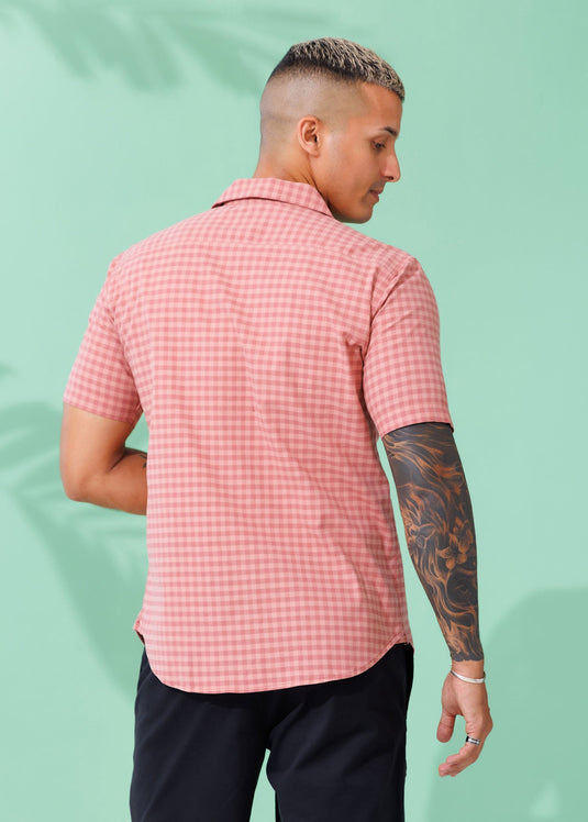 Casual Wear Check S/S Shirt