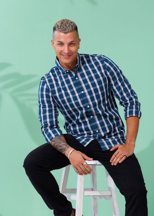 Casual Wear Check L/S Shirt