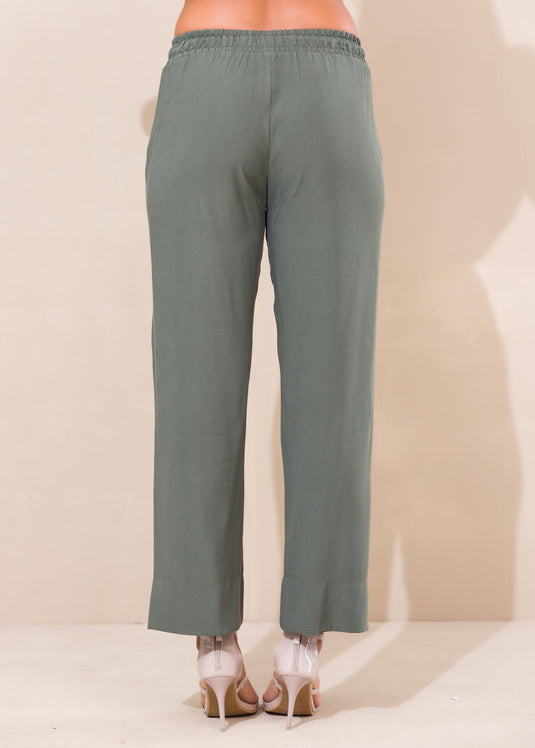 Draw cord pant