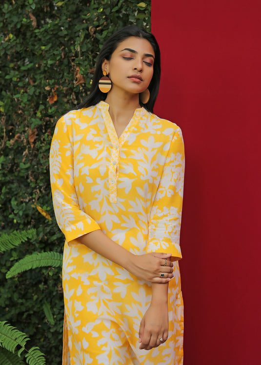 Hand crafted Cotton Batik Kurtha Top