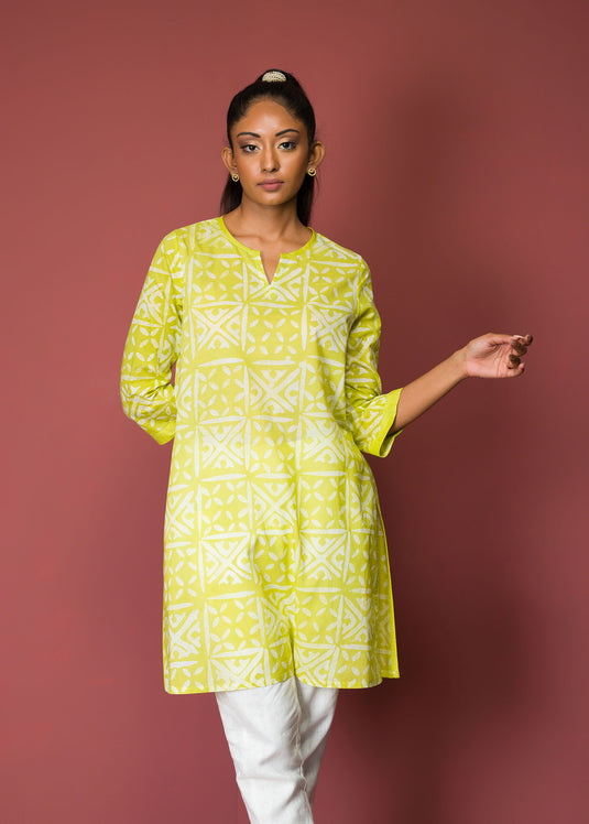 Batik Cotton Dress