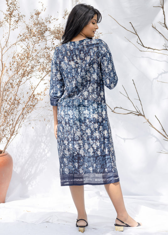 Batik Block Print Dress
