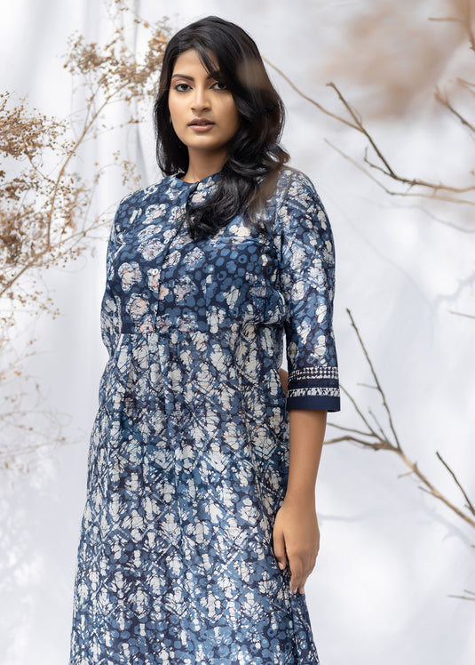 Batik Block Print Dress