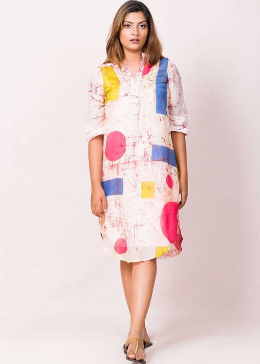 Geometry Detail Dress