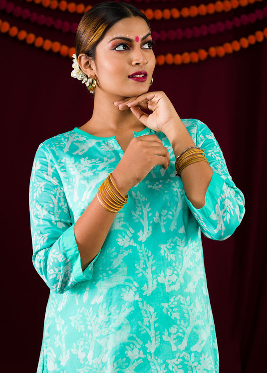 Batik Cotton Kurtha