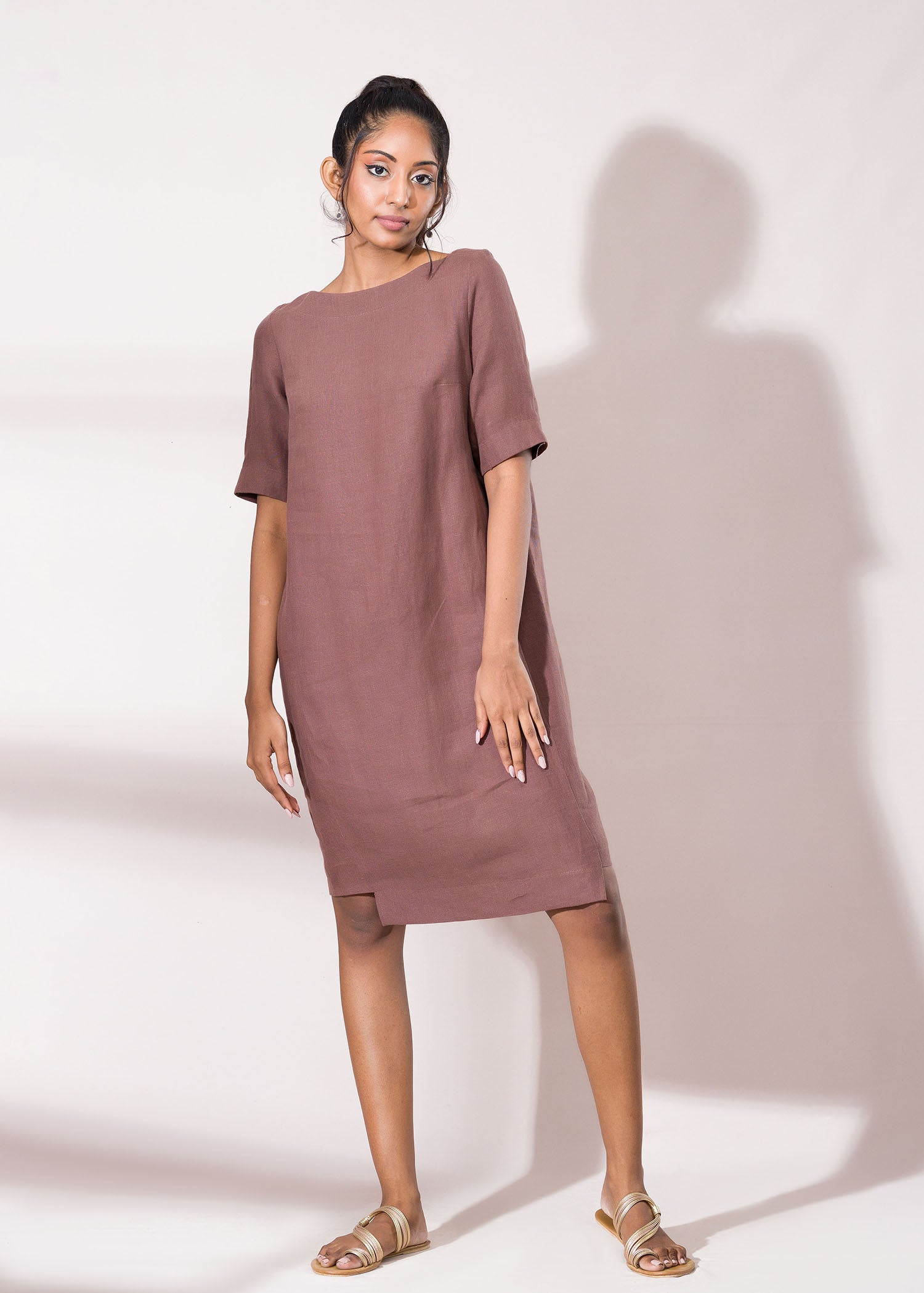 High Low Semi Fitted Dress
