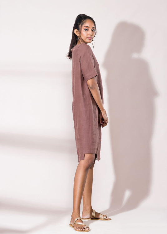 High Low Semi Fitted Dress