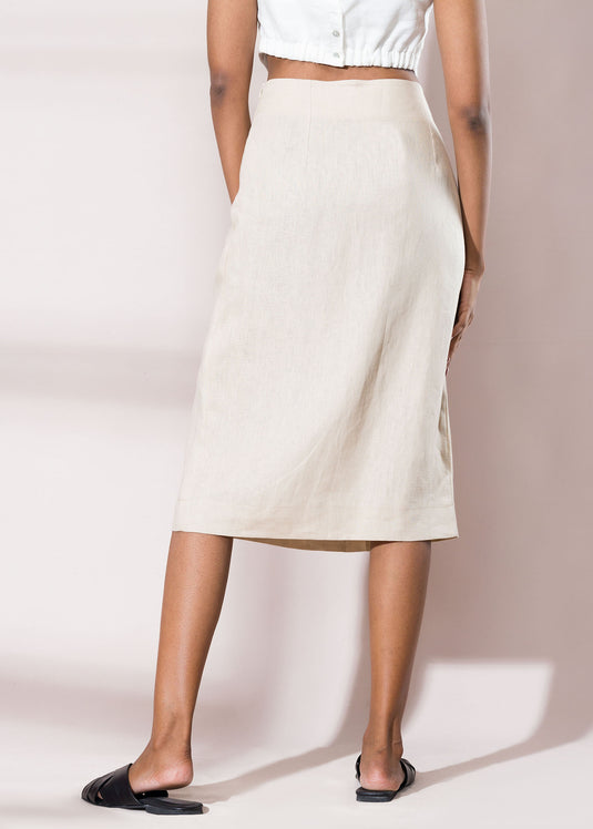 Detail Long Skirt
