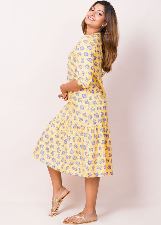 Tiered Long Dress