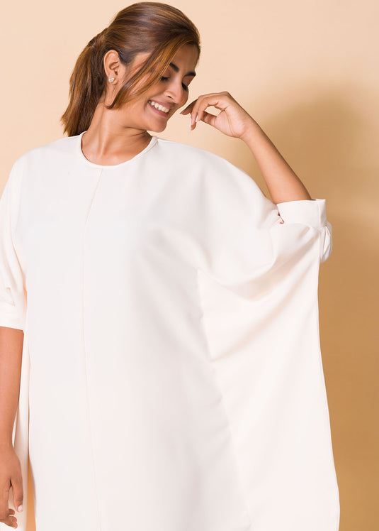 Oversized Solid Dress