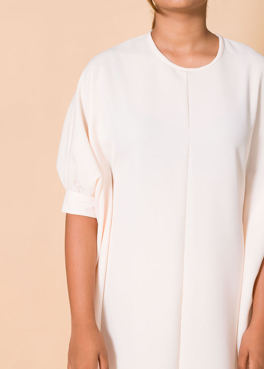 Oversized Solid Dress