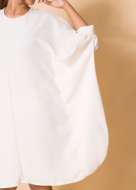 Oversized Solid Dress