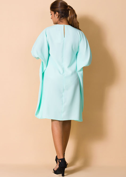 Oversized Solid Dress
