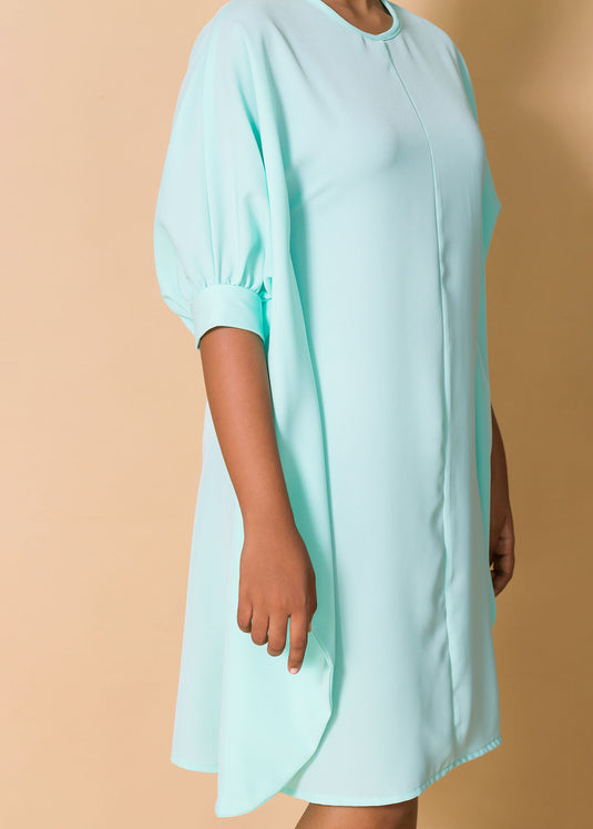 Oversized Solid Dress